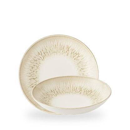 Churchill Super Vitrified Lume Natural Teller Tief 24.8cm für gastronomische Anwendungen