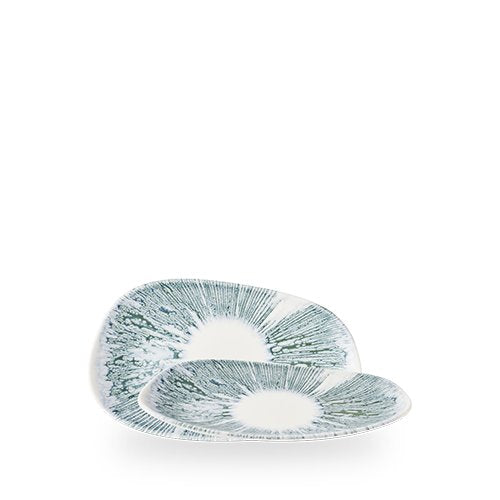 Churchill Super Vitrified Lyra Blue Servierteller 22cm für ansprechende Präsentationen in der Gastronomie