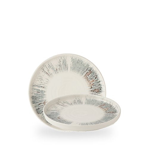 Churchill Lyra Pink Walled Plate 21 cm - Teller für Gastronomie