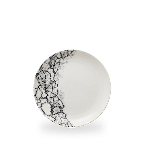 Churchill Super Vitrified Kintsugi Accents Teller in Quarzschwarz für Gastronomie