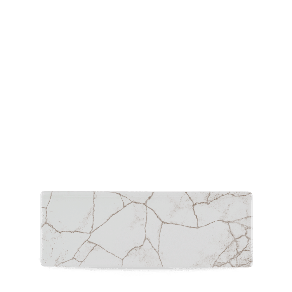 Churchill Super Vitrified Kintsugi Agate Grey Tablett für Gastronomie