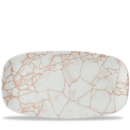 Churchill Super Vitrified Kintsugi Pearl Grey Platte für Gastronomie