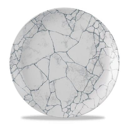 Churchill Super Vitrified Kintsugi Pearl Grey Teller, flach, 28.8 cm, für Gastronomie
