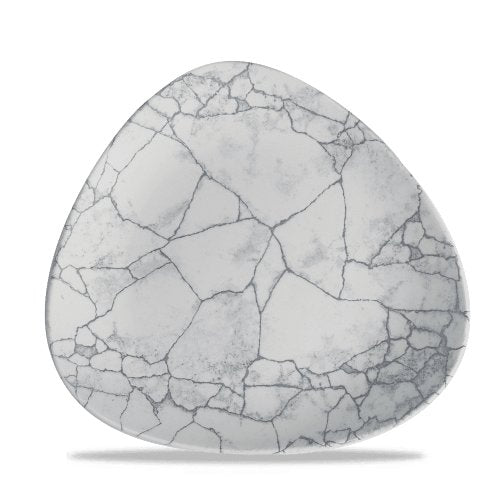 Churchill Kintsugi Pearl Grey Teller flach 26,5cm für Gastronomie