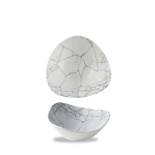 Churchill Super Vitrified Kintsugi Pearl Grey Schale, ideal für Gastronomie und stilvolle Speisenpräsentation