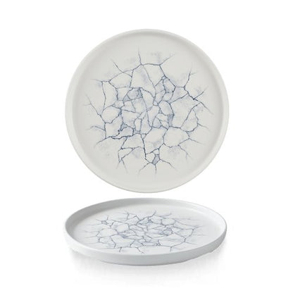 Churchill Kintsugi Pearl Grey Teller flach, 21 cm, ideal für Gastronomie