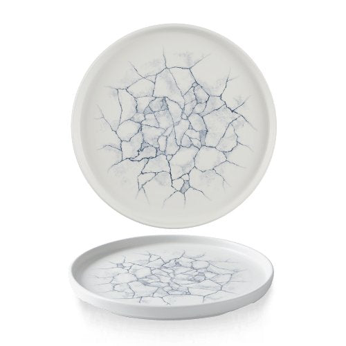 Churchill Kintsugi Pearl Grey Teller flach, ideal für die Gastronomie.