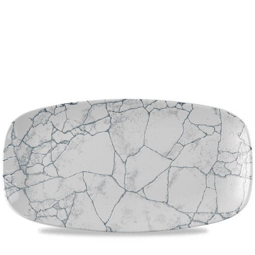 Churchill Super Vitrified Kintsugi Pearl Grey Chefs Platte für Gastronomie