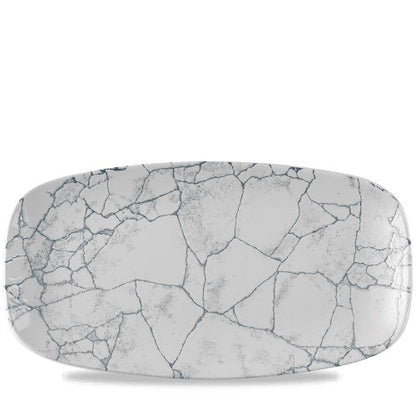 Churchill Super Vitrified Kintsugi Pearl Grey Chefs Platte für Gastronomie