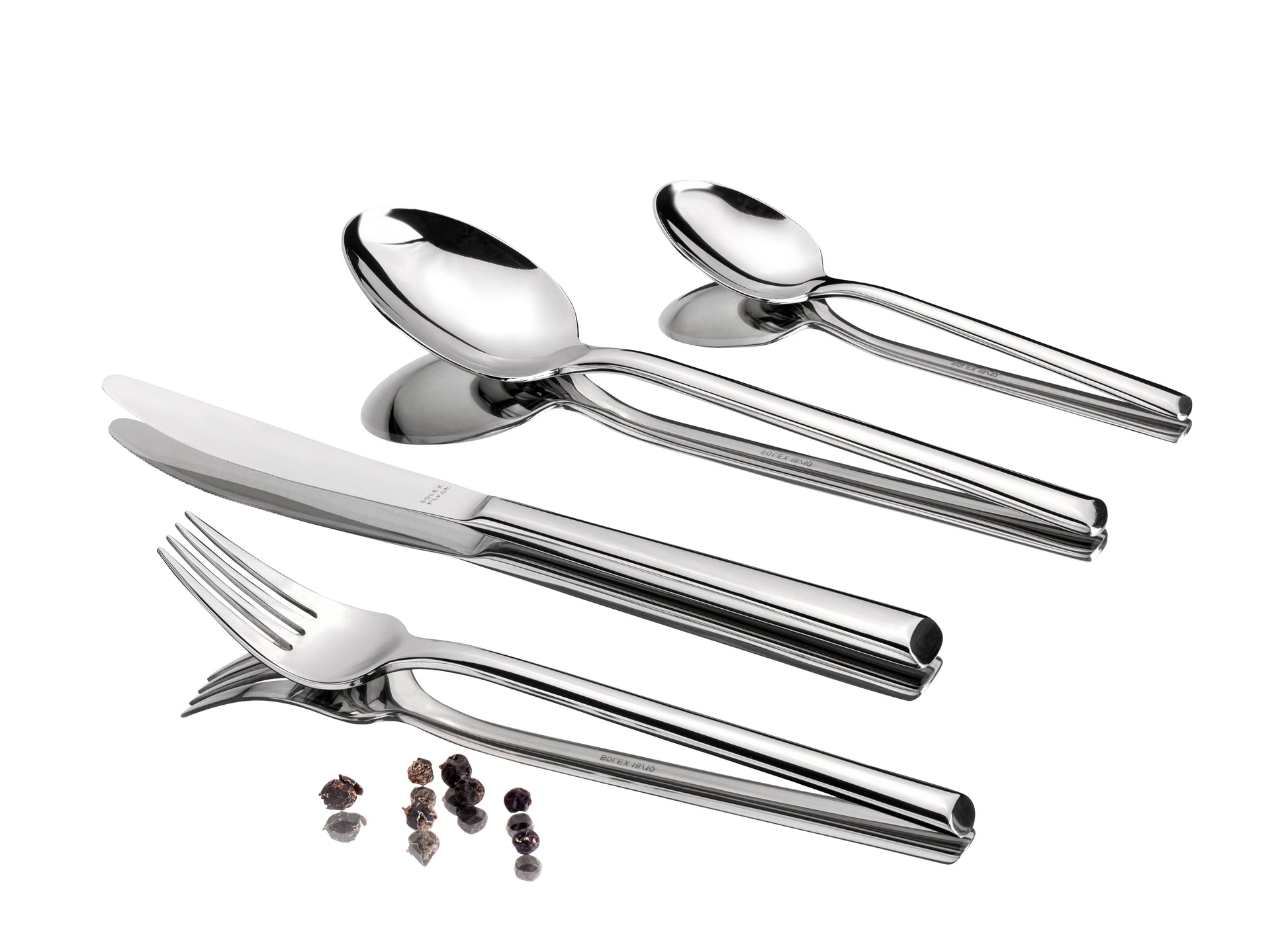 solex GERMANY Buttermesser 174 mm mit Wellenschliff für die Gastronomie