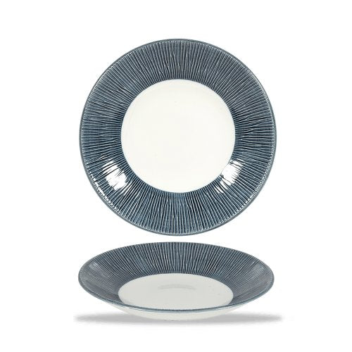 Churchill Super Vitrified Bamboo Spinwash Mist Teller 25cm für Gastronomie