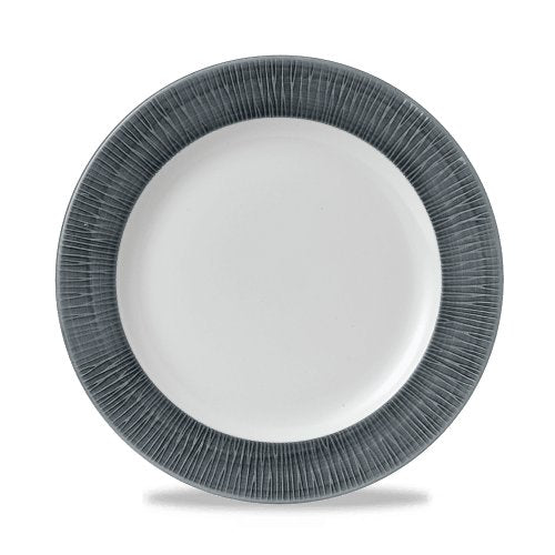 Churchill Super Vitrified Bamboo Spinwash Mist Teller, rund, 26,1 cm, für Gastronomie