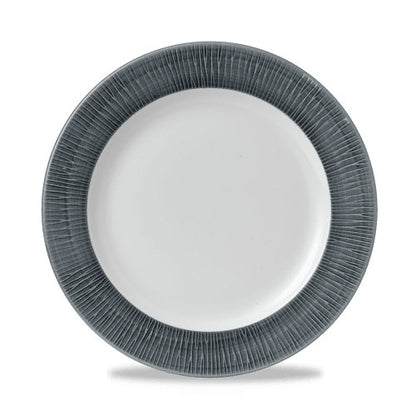 Churchill Super Vitrified Bamboo Spinwash Mist Teller, rund, 26,1 cm, für Gastronomie