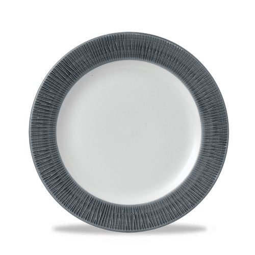 Churchill Super Vitrified Bamboo Spinwash Mist Teller Flach 23,4cm für Gastronomie