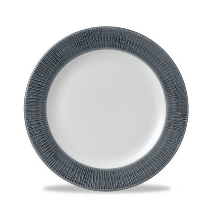 Churchill Super Vitrified Bamboo Spinwash Mist Teller Flach 23,4cm für Gastronomie