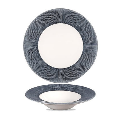 Churchill Super Vitrified Bamboo Spinwash Mist Teller 24cm für Gastronomieanwendungen