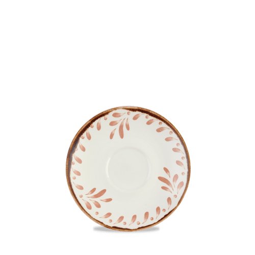 Dudson Harvest Mediterranean Cappuccino Untertasse 15,6cm für Gastronomie