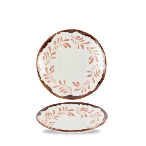 Dudson Harvest Mediterranean Terracotta Teller Tief 20cm für gastronomische Anwendungen