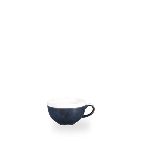 Churchill Super Vitrified Monochrome Sapphire Blau Cappuccino Tasse für Gastronomie