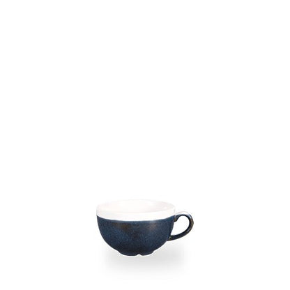 Churchill Super Vitrified Monochrome Sapphire Blau Cappuccino Tasse für Gastronomie