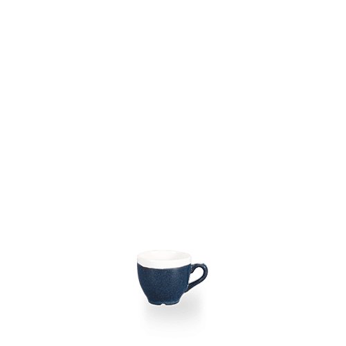 Churchill Super Vitrified Monochrome Sapphire Blau Espresso Tasse 10cl für Gastronomie