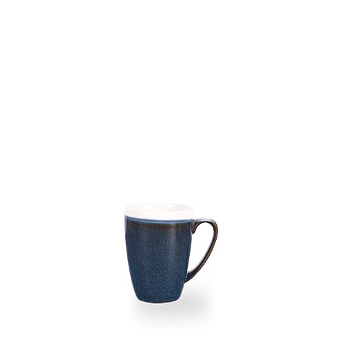 Churchill Super Vitrified Monochrome Sapphire Blau Becher für Gastronomie