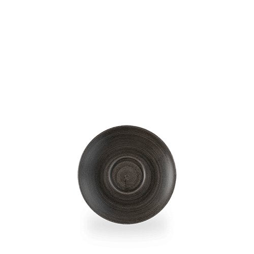 Churchill Monochrome Iron Schwarz Cappuccino Untere 15,6 cm für Gastronomie