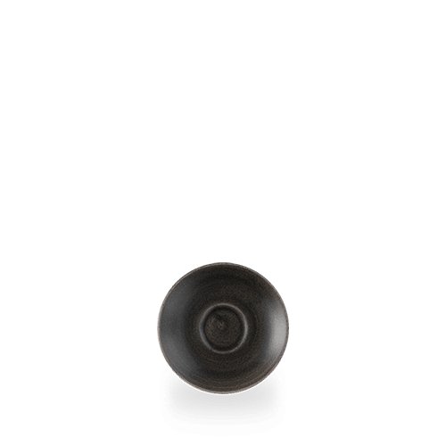 Churchill Monochrome Iron Schwarz Espresso Untere für stilvolle Servierung