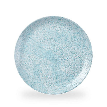Churchill Super Vitrified Med Tiles Aquamarine Teller für die Präsentation von Tapas