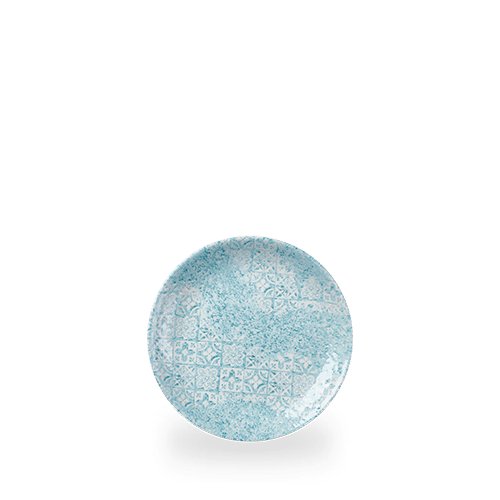 Churchill Super Vitrified Med Tiles Aquamarine Teller für Gastronomie