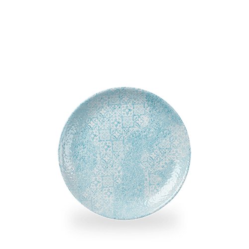 Churchill Super Vitrified Med Tiles Aquamarine Teller für die Gastronomie