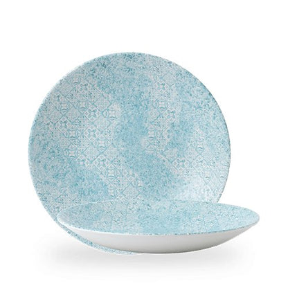 Churchill Super Vitrified Med Tiles Aquamarine Teller für die Gastronomie