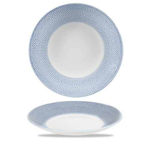 Churchill Super Vitrified Isla Spinwash Ocean Blue Teller für Gastronomie