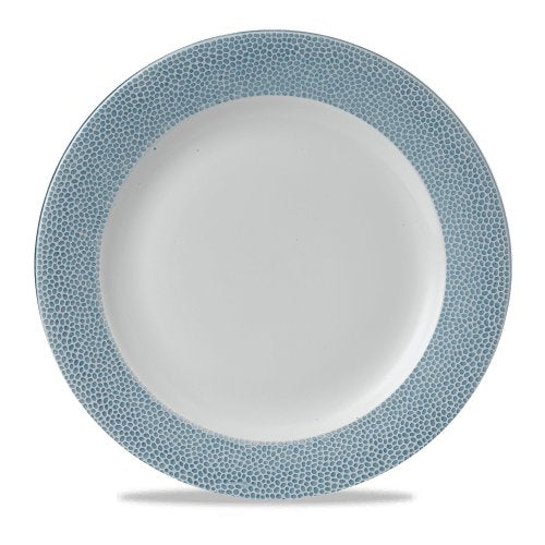 Churchill Super Vitrified Isla Spinwash Ocean Blue Teller für Gastronomie und Catering