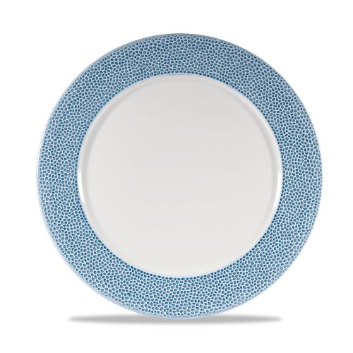 Churchill Super Vitrified Isla Spinwash Platzteller in Ocean Blue für Gastronomie