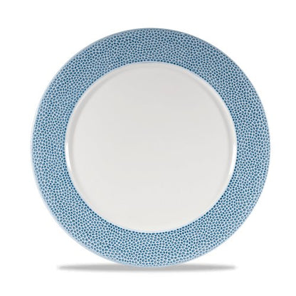 Churchill Super Vitrified Isla Spinwash Platzteller in Ocean Blue für Gastronomie