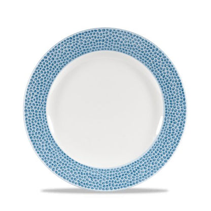 Churchill Super Vitrified Isla Spinwash Teller in Ocean Blue für Gastronomie