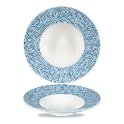 Churchill Super Vitrified Isla Spinwash Teller in Ocean Blue für Gastronomie