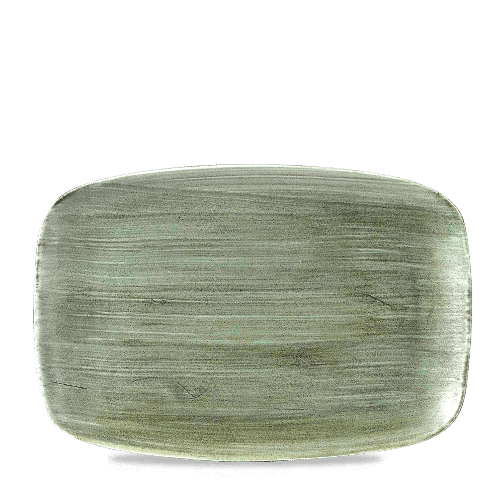 Churchill Super Vitrified Stonecast Patina Platte 30x19,9cm für Gastronomie