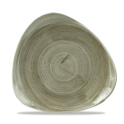 Churchill Super Vitrified Stonecast Patina Burnished Green Teller für Gastronomie und gewerbliche Nutzung