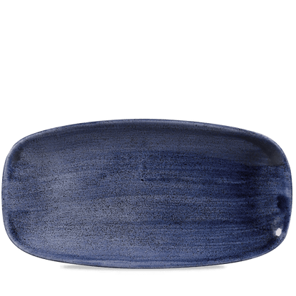 Churchill Super Vitrified Stonecast Patina Cobalt Blue Platte für Gastronomie