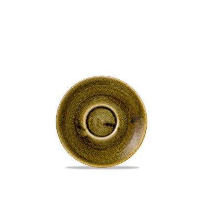 Churchill Super Vitrified Plume Olive Espresso Untere für Gastronomie