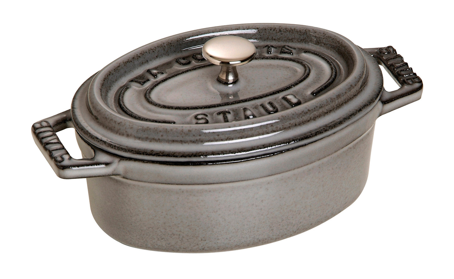 Staub Mini Cocotte, 11 cm aus Gusseisen zur Zubereitung kleiner Speisen