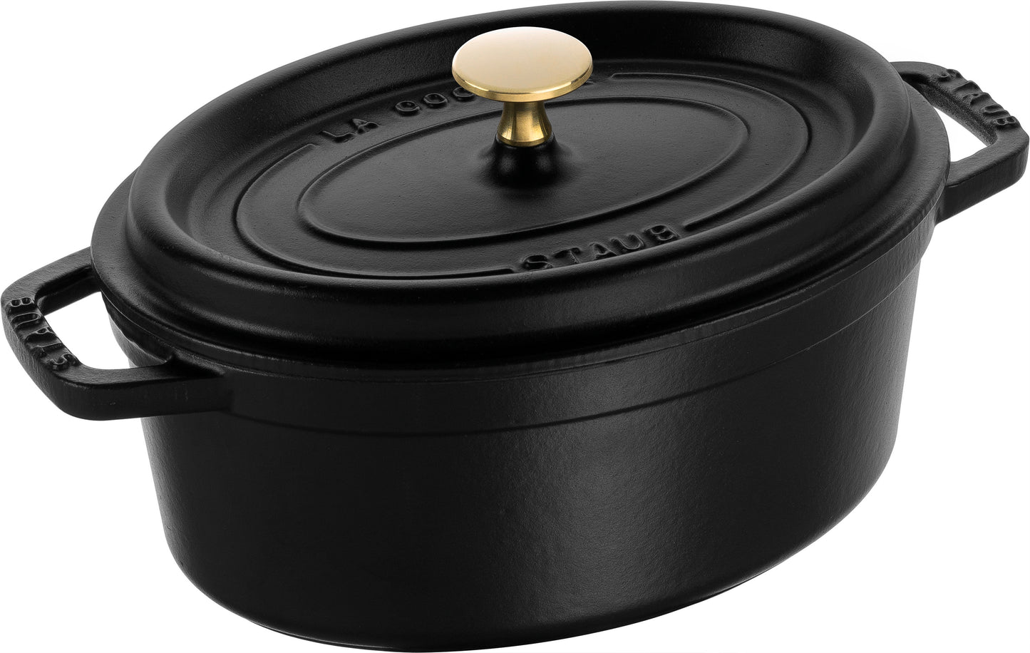 Staub Cocotte, 23 cm, gusseisern, für Eintöpfe und Braten