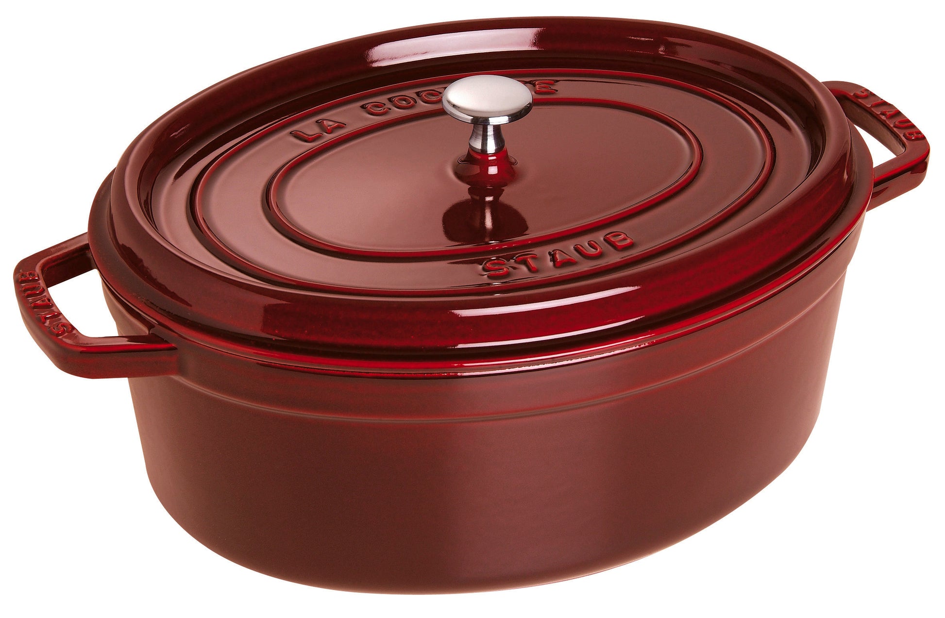 Staub Cocotte, 23 cm aus Gusseisen für gleichmäßiges Garen