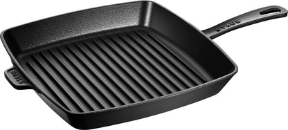 Staub Grillpfanne, quadratisch, 30 x 30 cm, für Grill- und Bratgerichte