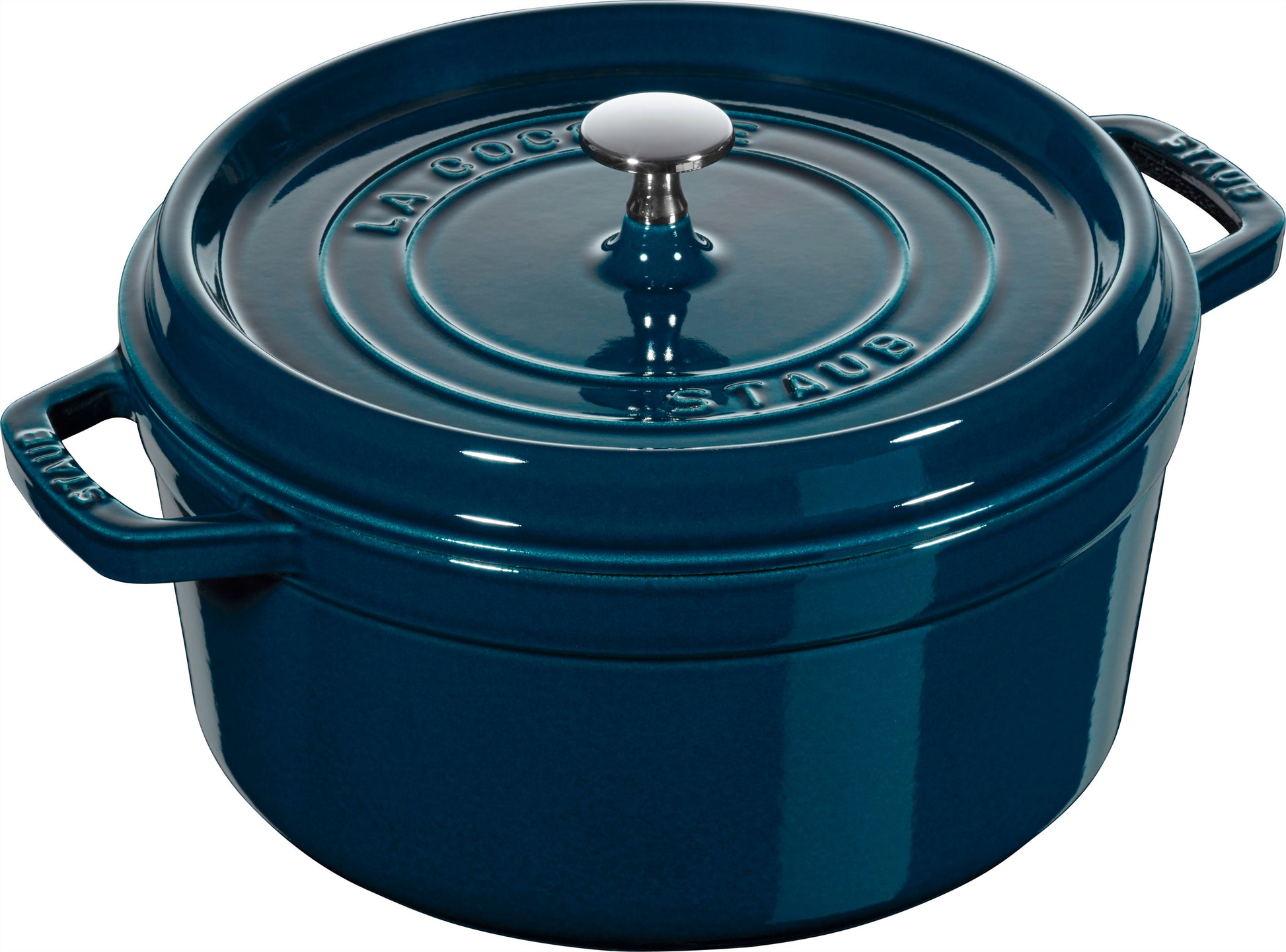STAUB Cocotte 28 cm aus Gusseisen für vielseitige Kochanwendungen