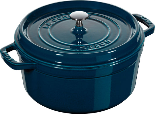 STAUB Cocotte 28 cm aus Gusseisen für vielseitige Kochanwendungen