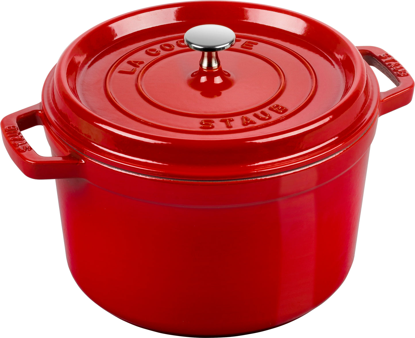 Staub Cocotte tief, 24 cm aus Gusseisen für vielseitige Kochanwendungen