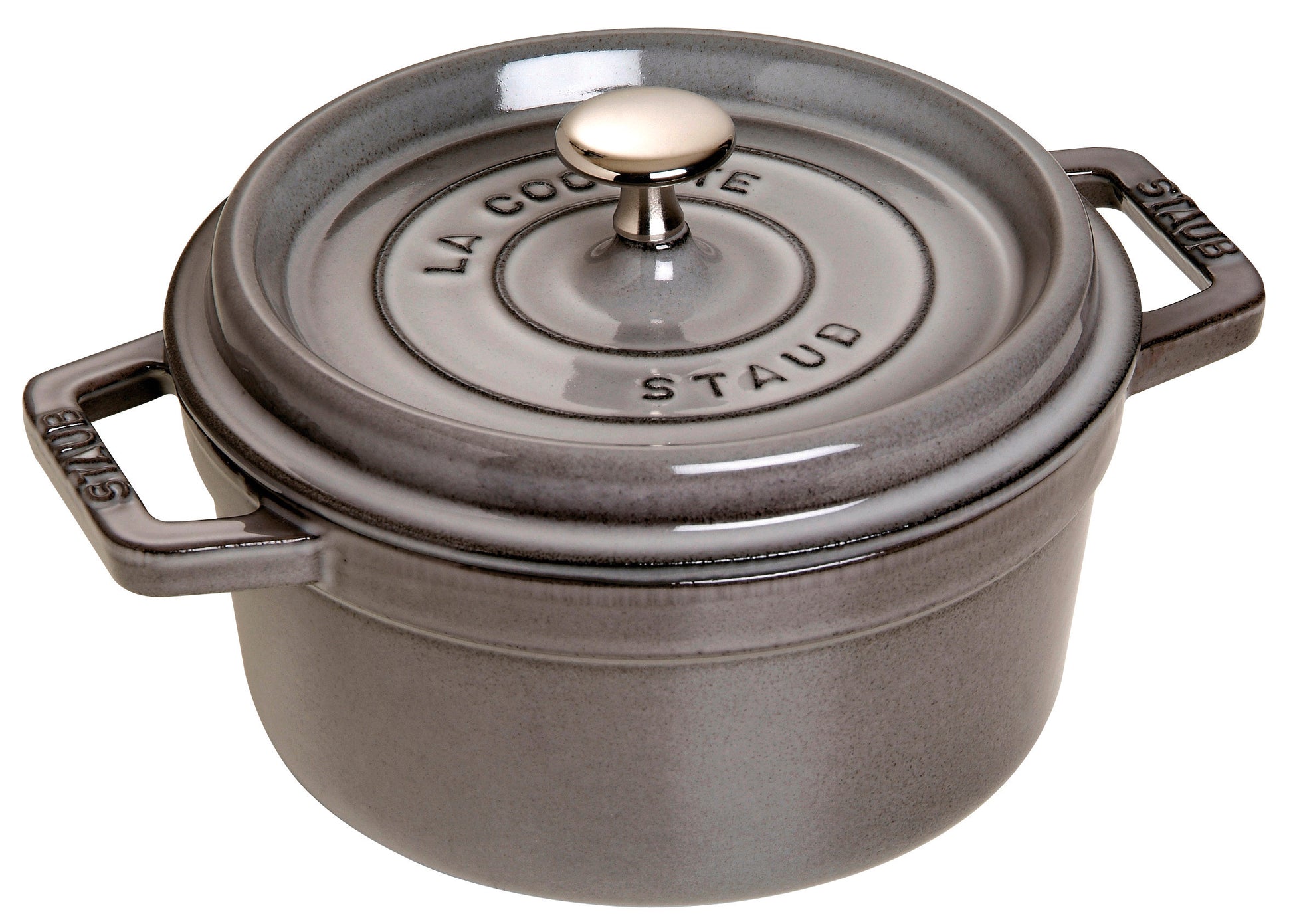 Staub Cocotte 20 cm aus Gusseisen für gleichmäßiges Garen